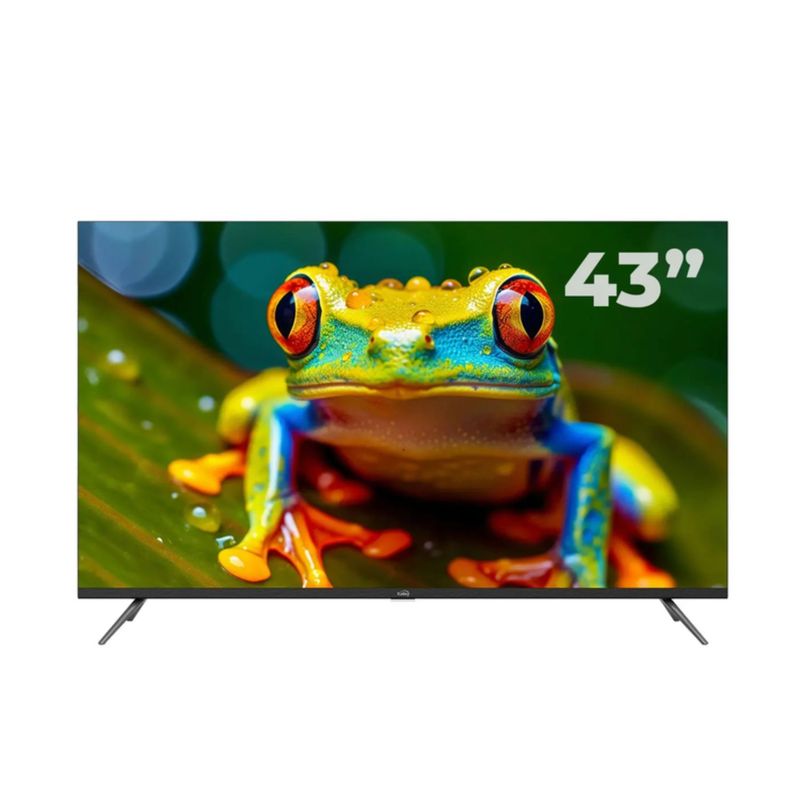KALLEY - TV KALLEY 43" Pulgadas 109 cm GTV43UHDQ 4K-UHD QLED Smart TV Google