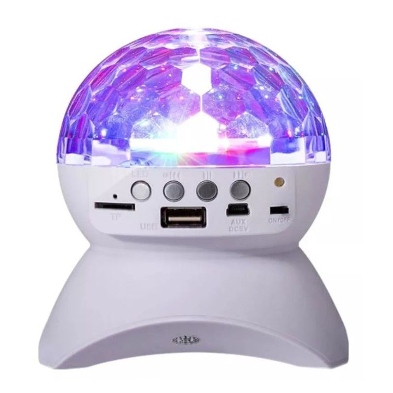 GENERICO - Proyector de Luces Led con Parlante Recargable
