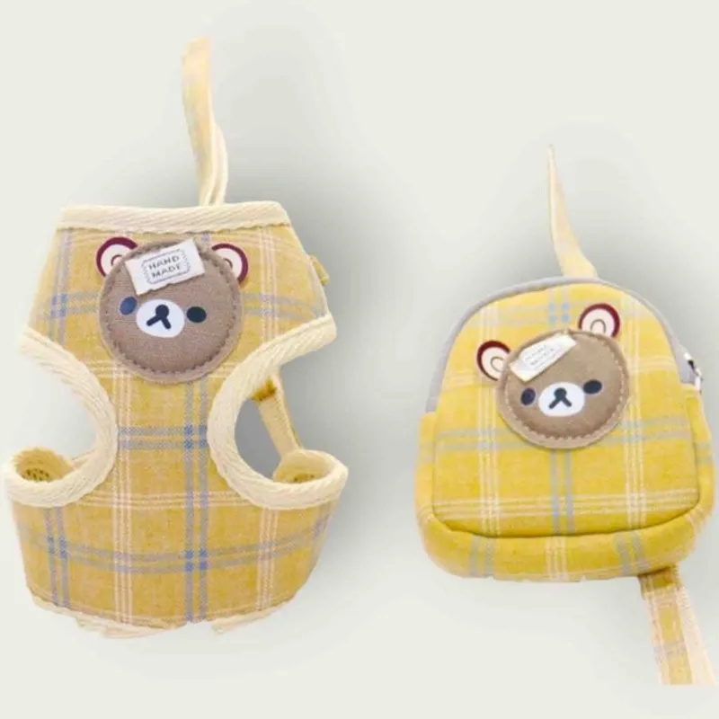 GENERICO - Arnés morral y correa para mascotas