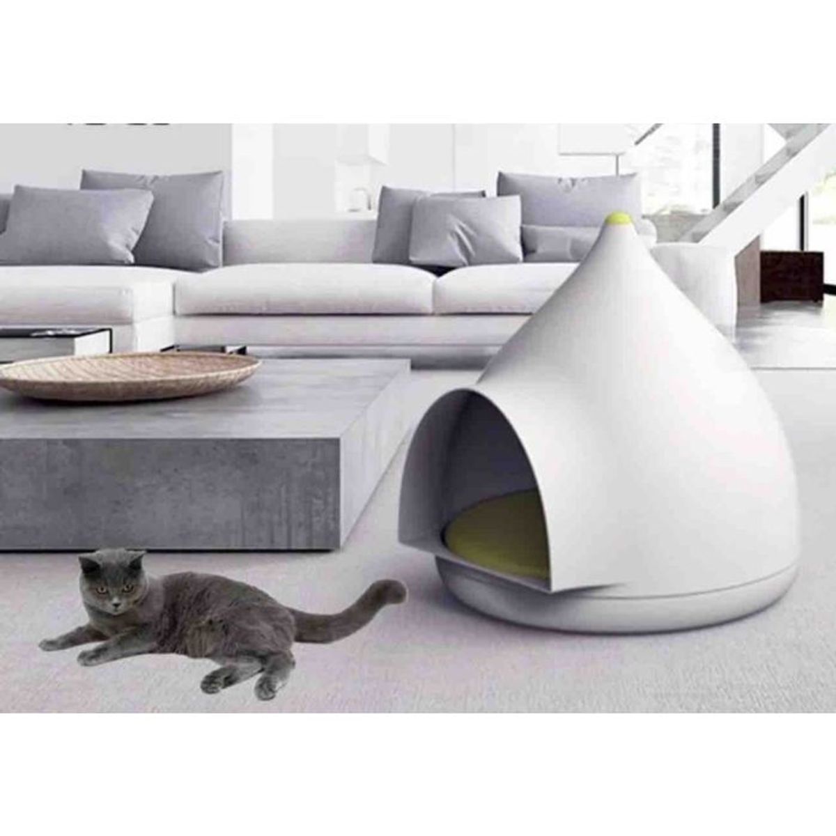 GENERICO - Cama iglu de lujo para gatos