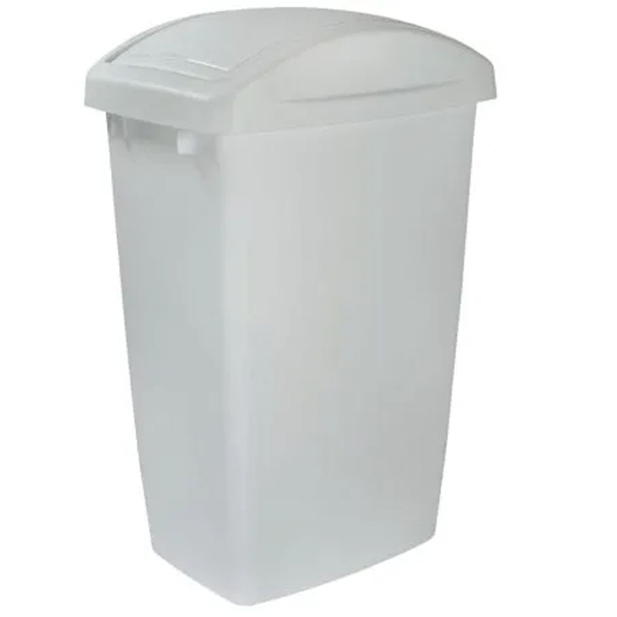 RUBBERMAID - CONTENEDOR DE TAPA VAIVEN 47 L - BLANCO