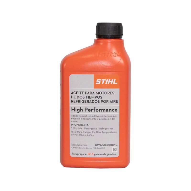 STIHL - ACEITE DE MOTOR 2 TIEMPOS  1/4 GAL