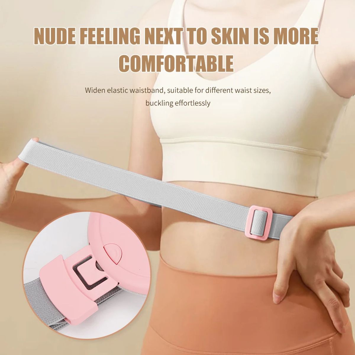 GENERICO - Masajeador abdominal electrico calefaccion automatica para colicos FK15-135