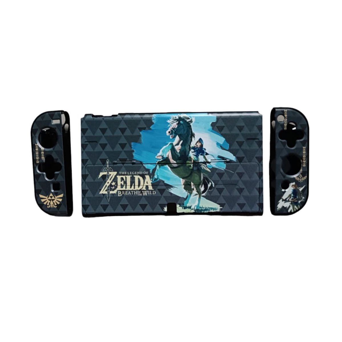 GENERICO - Acrilico Diseño Caballo + Vidrio Protector Para Switch Oled