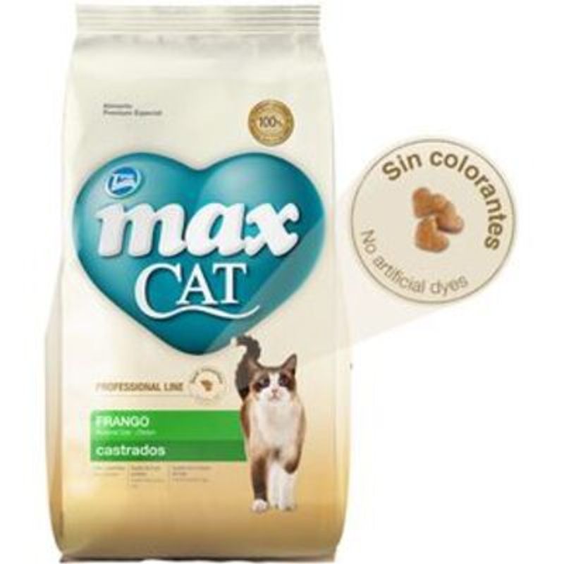 MAX - Max Cat Castrado Pollo x 3kg