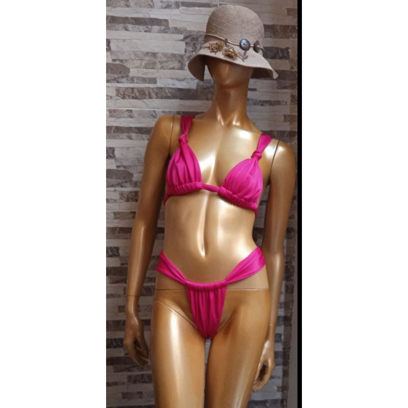 GENERICO - Traje De Baño Mujer RVT STORE Bikini De Dos Piezas Semihilo