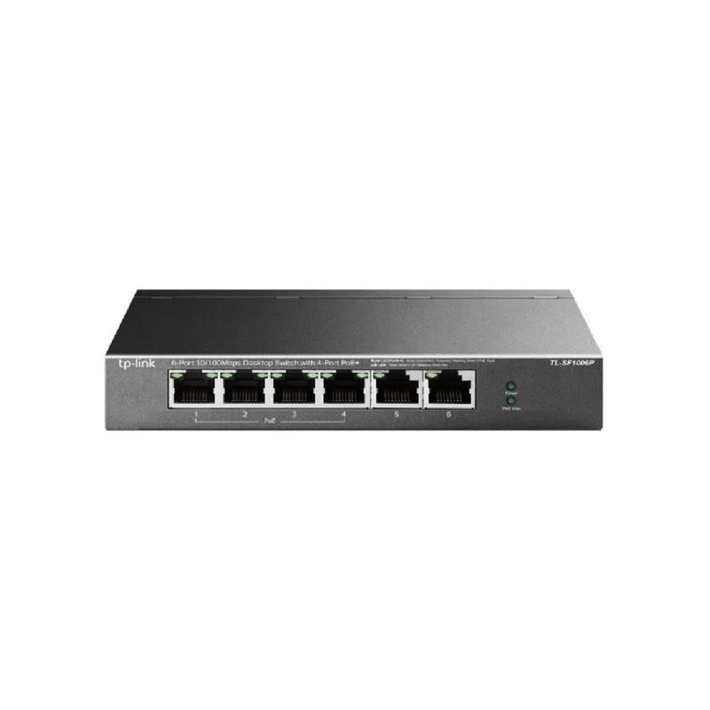 TP LINK - Switch TP-Link TL-SF1006P 6 Puertos