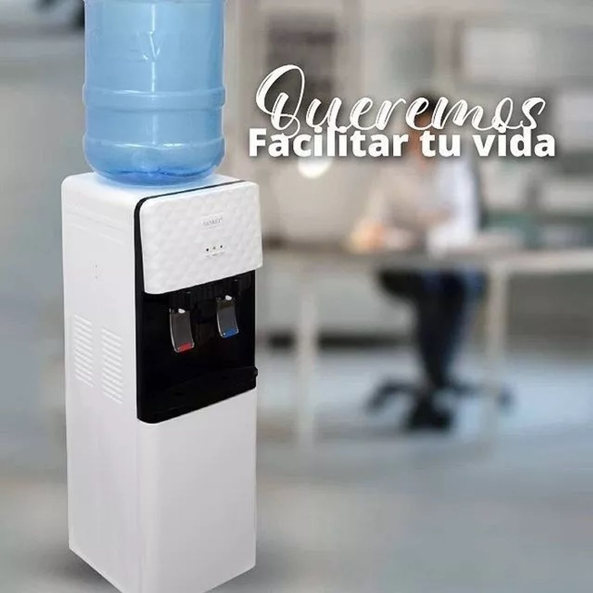 SANKEY - Dispensador de Agua Fría y Caliente de Piso con Gabinete Sankey