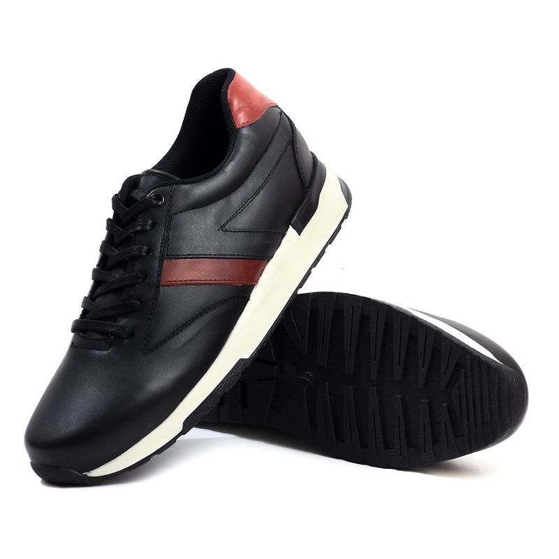 VILLABONR - Tenis Hombre Cuero VillabonR VA-3011 Negro