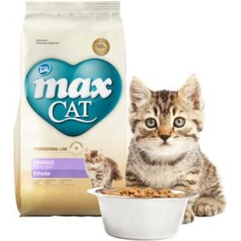 MAX - Max Cat Gatitos Pollo-Arroz x 1kg