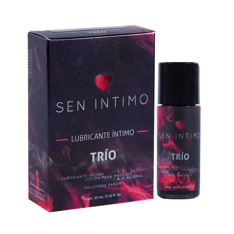 GENERICO - Lubricante Trio 3 En 1 Sex@ Oral Vaginal Masajes Sen Intimo 30ml