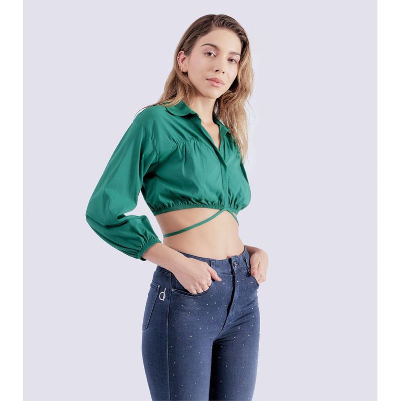 DEREK - Blusa Para Mujer Manga Larga Derek