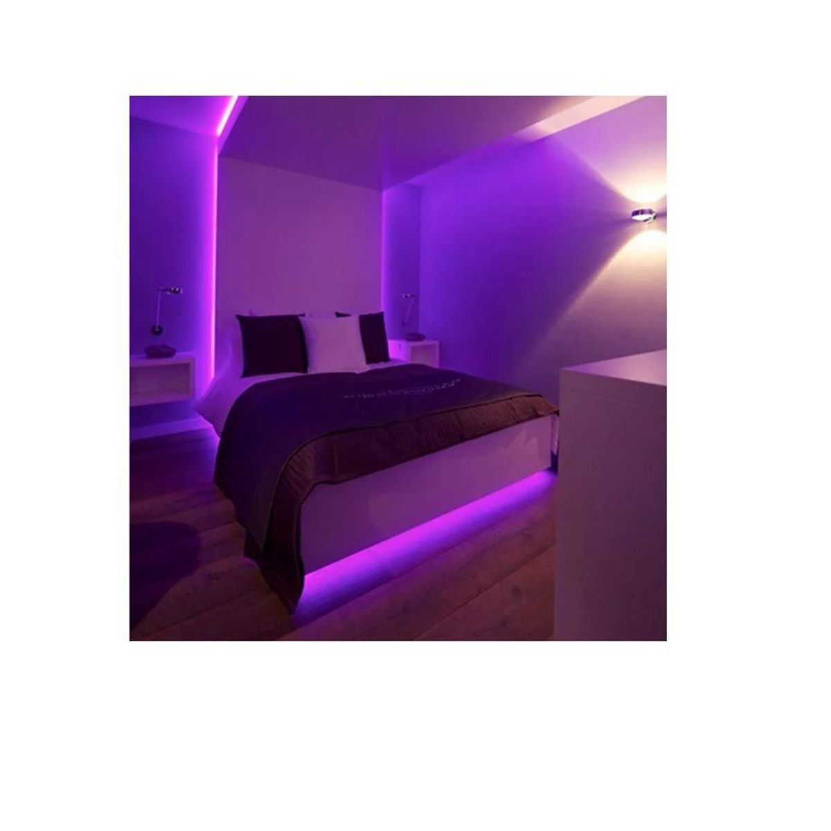 GENERICO - Cinta Luz Led Bluetooth 5M RGB Control