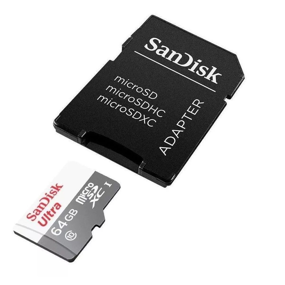 SANDISK - Memoria Micro Sd Sandisk De 64Gb 100 Mb/s Clase