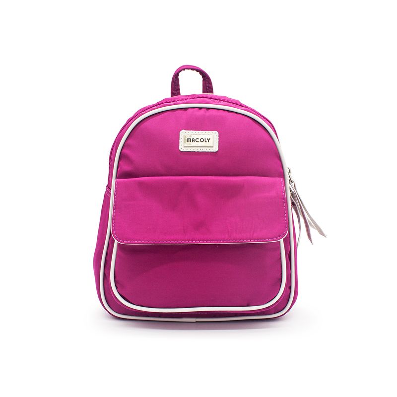 MACOLY - Morral mediano macoly 784 satin morado_.
