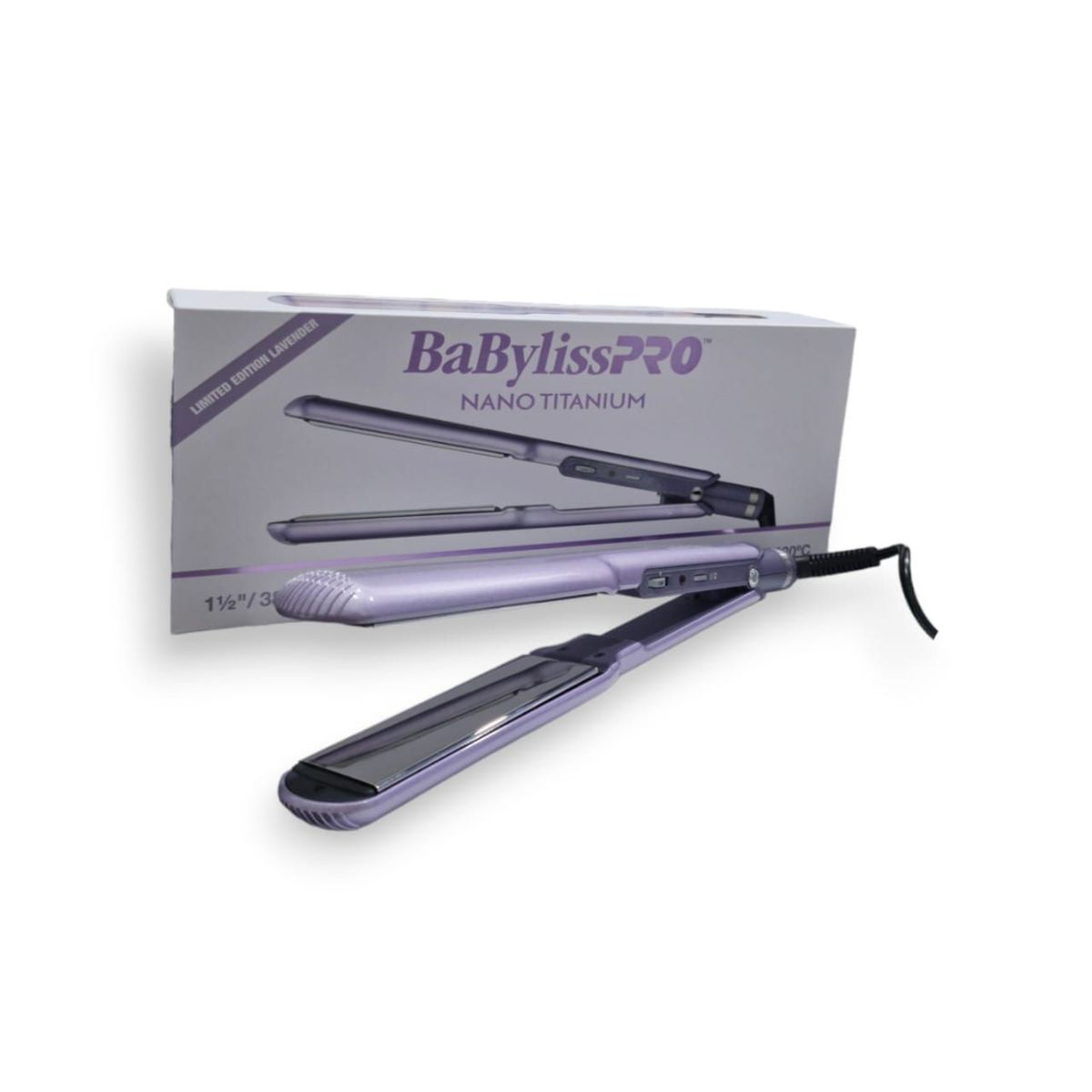 BABYLISS - Plancha de Cabello BabylissPro 1 1/2 pulgadas Lavanda profesional