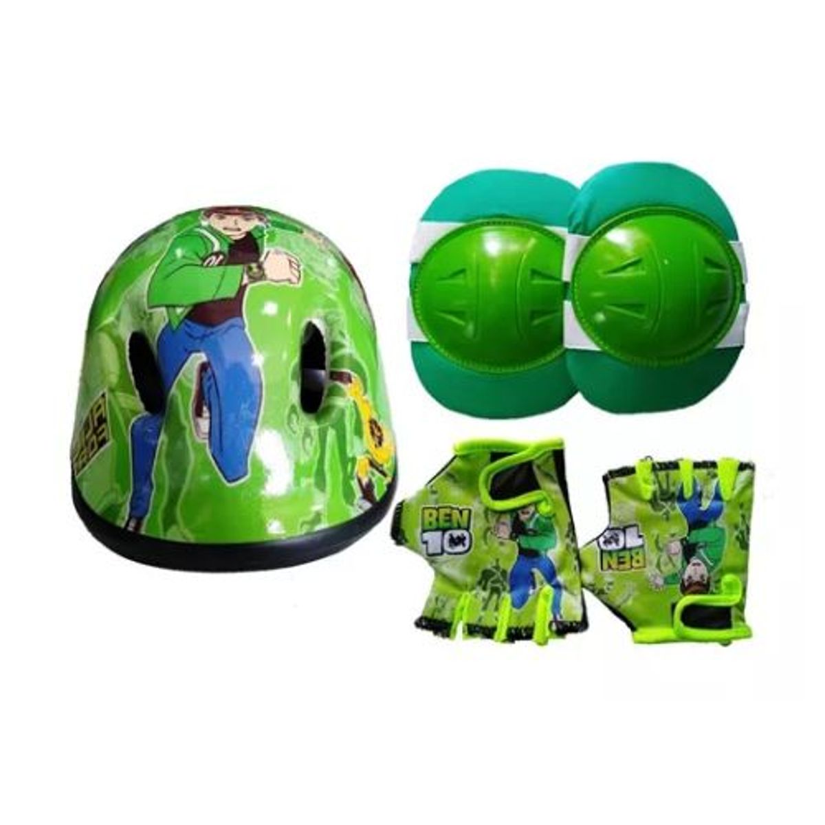 AFM - CASCO PARA BICICLETA NIÑOS VERDE