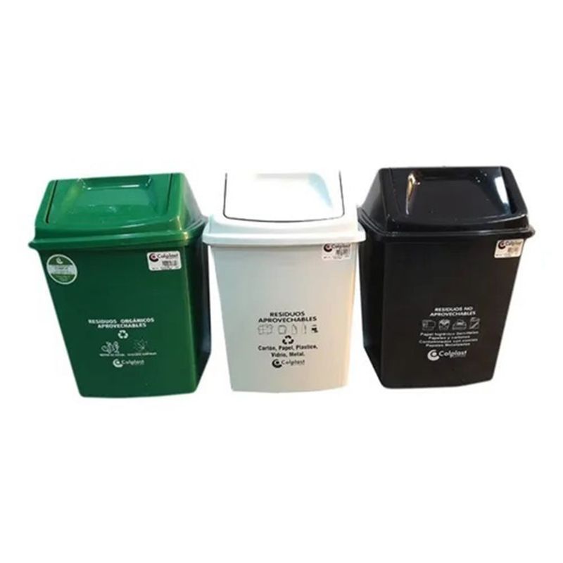 LUXURY TIME - CANECA DE VAIVEN  DE 22 LTRS COLORES SURTIDOS