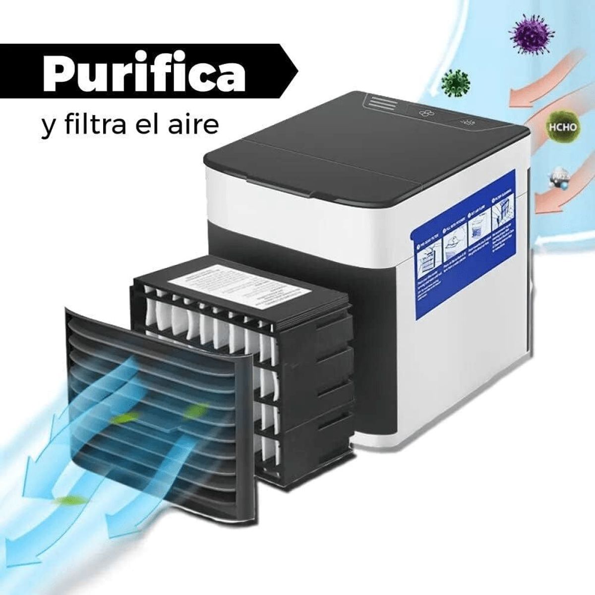 GENERICO - Aire Acondicionado Portátil Enfriador Personal Usb Arctic