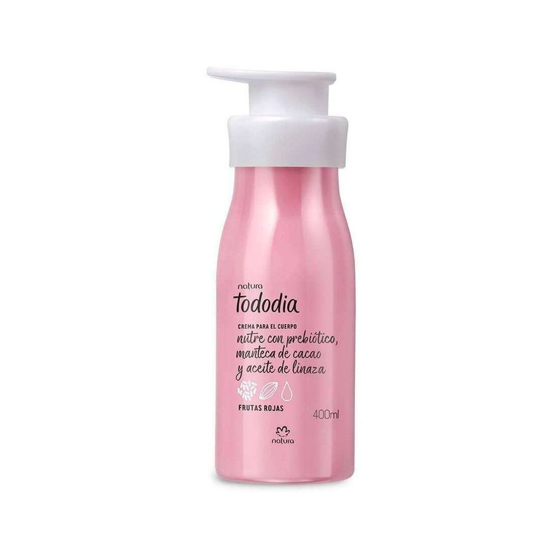 NATURA - Crema Corporal Tododia Frutas Rojas Natura 400 ml