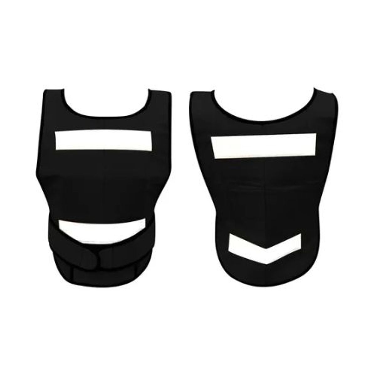 AFM - CHALECO ESCOLTA PARA MOTO NEGRO