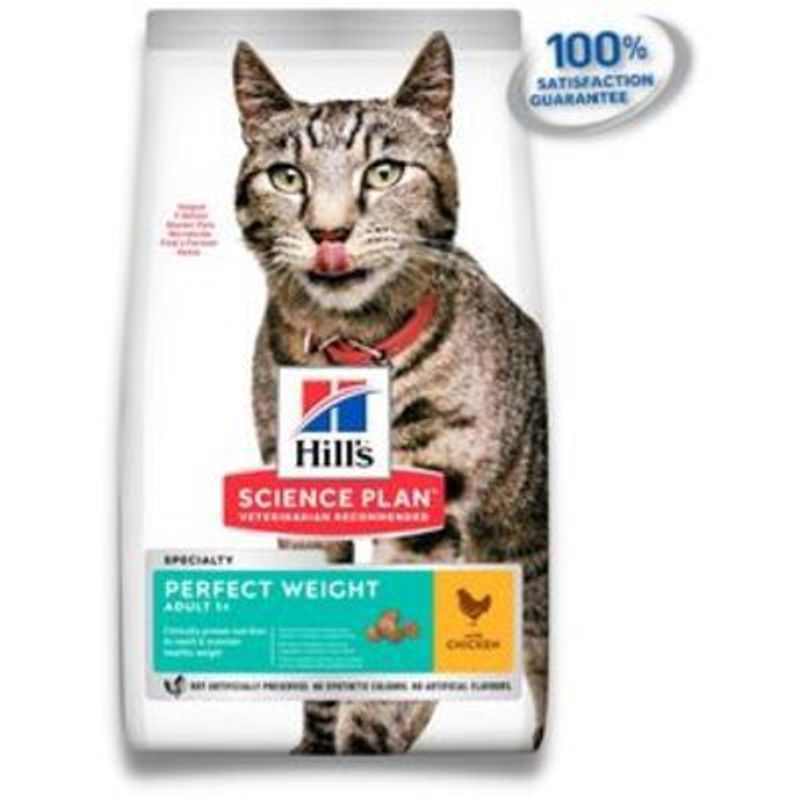 HILLS - HILLS SCIENCE PLAN Perfect Weight  Adultos con Pollo 3LB