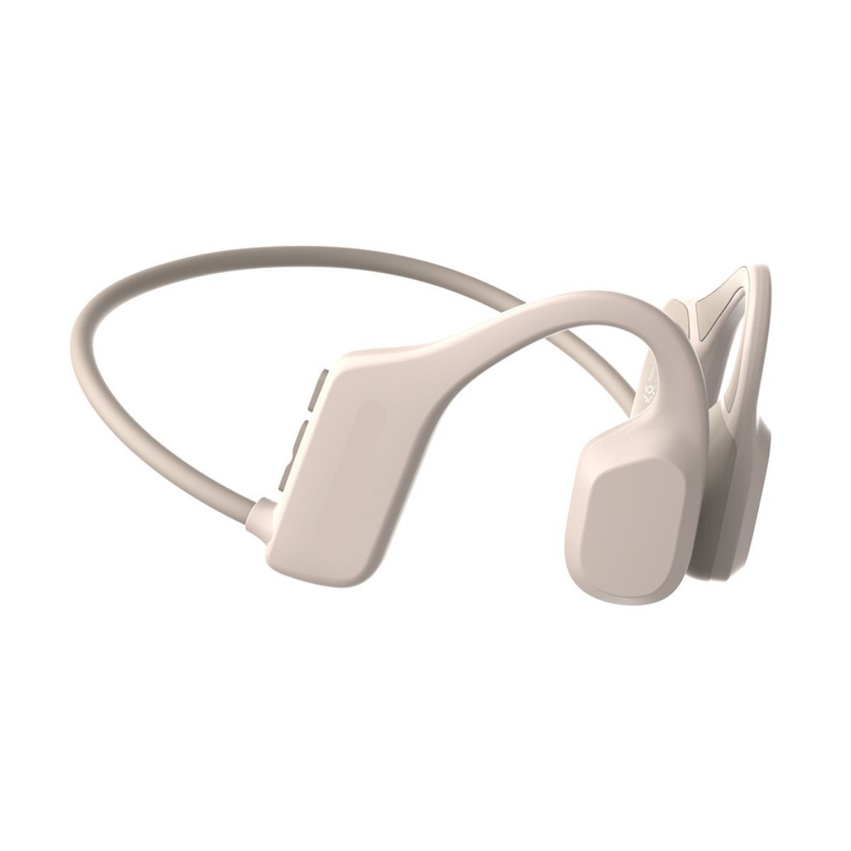 GENERICO - Audifonos Inalámbricos de Conducción Osea Beige BE-X1