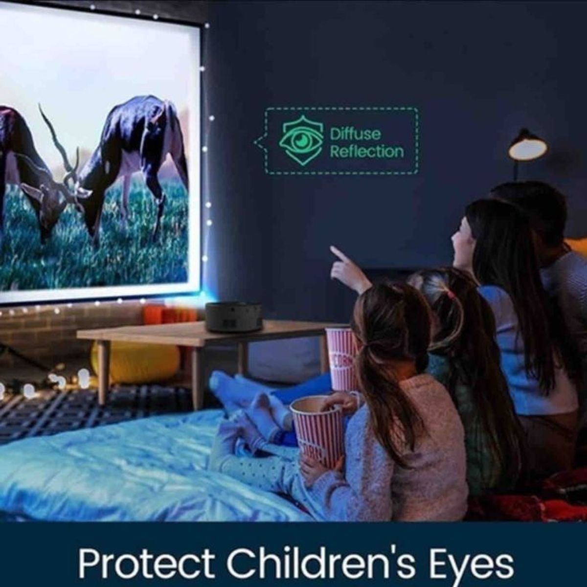 GENERICO - Mini proyector led para celular