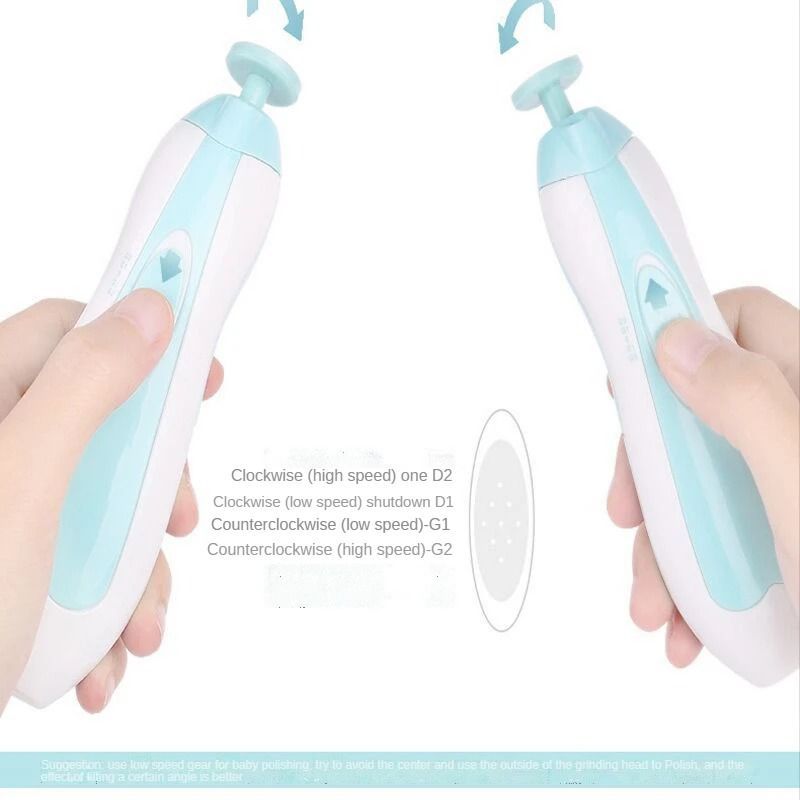 GENERICO - Cortauñas electrico para bebe 6 en 1 manicure niños FK15-39