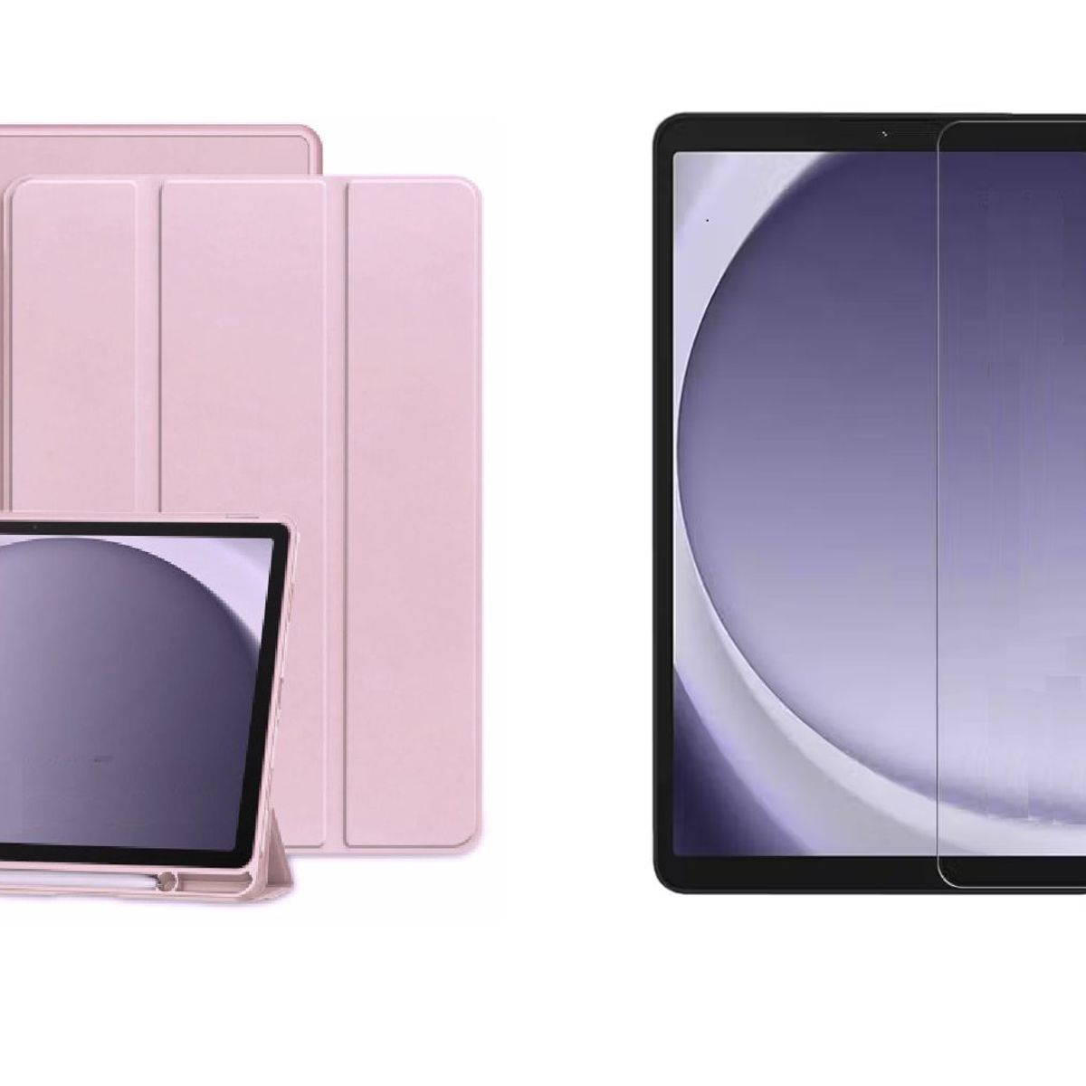 GENERICO - Estuche Forro Con Soporte Lapiz Para Samsung Tab A9 Plus + vidrio