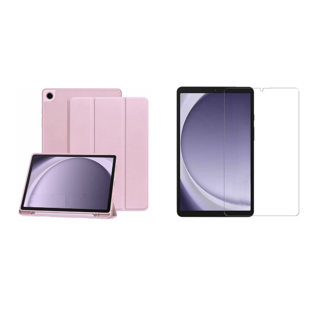 GENERICO - Estuche Forro Con Soporte Lapiz Para Samsung Tab A9 Plus + vidrio