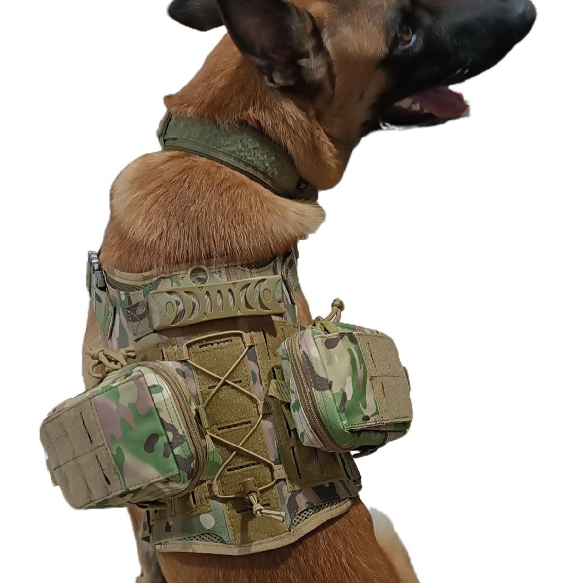 GENERICO - Arnés Táctico Militar Para Perros Chaleco Seguro