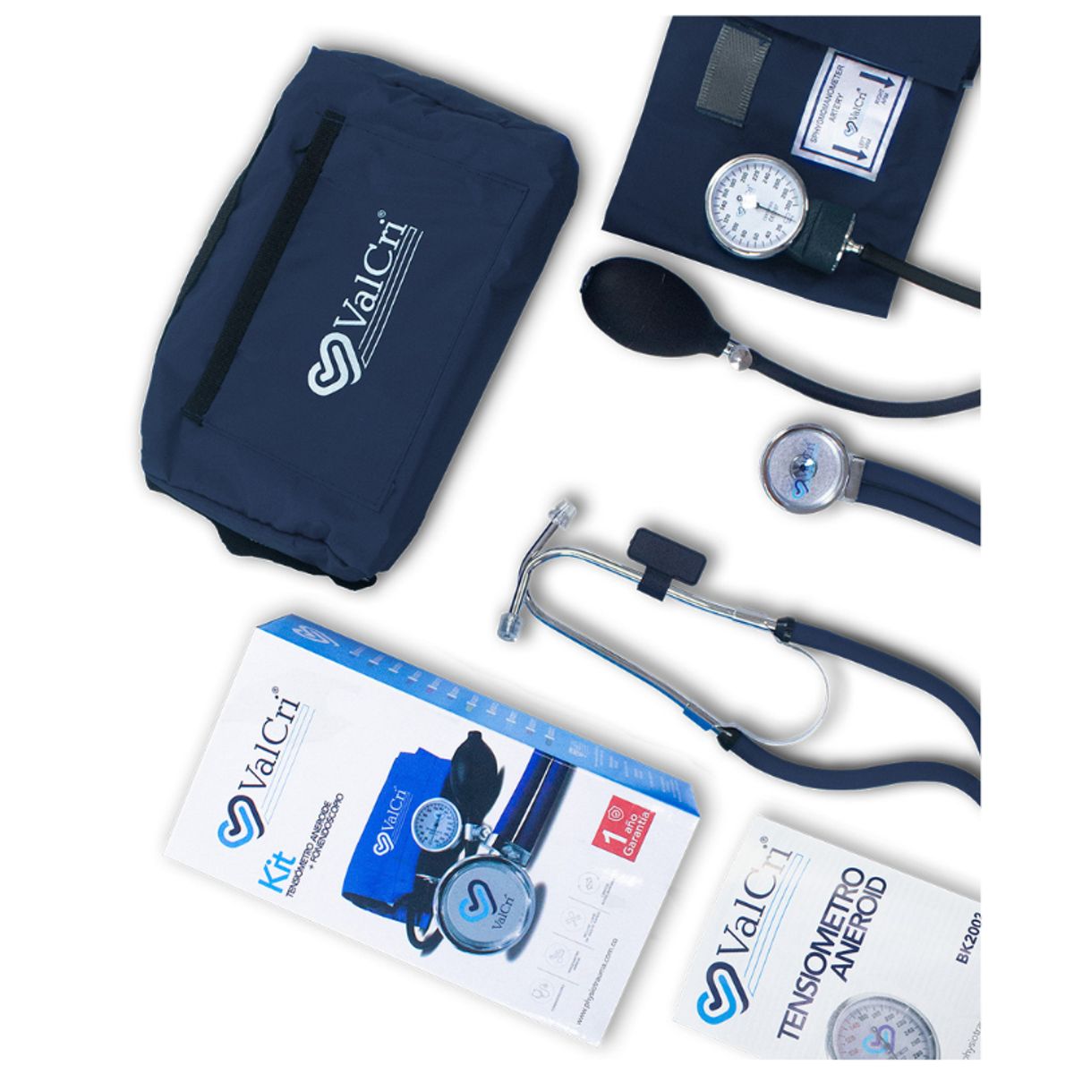 VALCRI - Kit Tensiometro Y Fonendoscopio