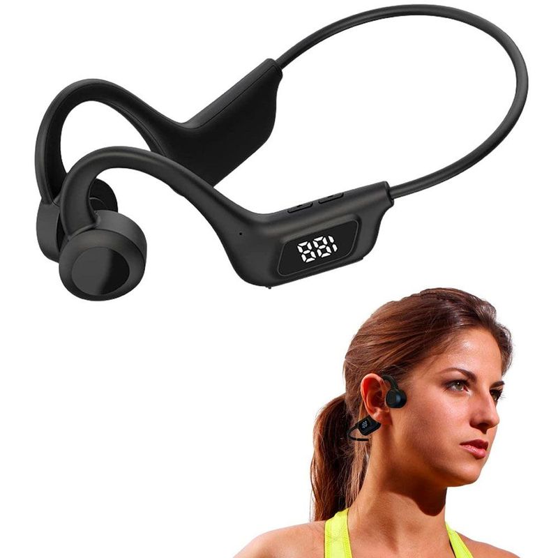 GENERICO - Audífonos Bluetooth Conduccion Negro