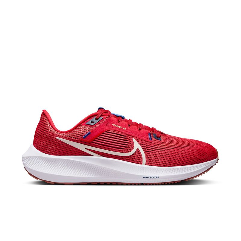 NIKE - Nike Air Zoom Pegasus 40 Tenis rojo de hombre para correr