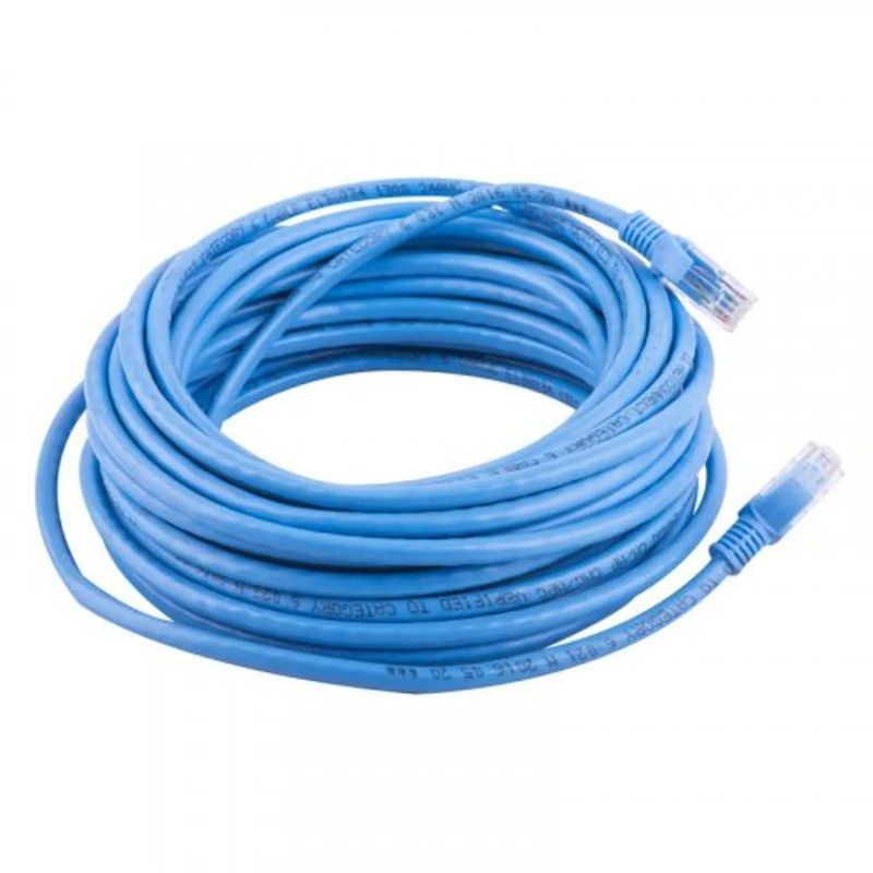 UNITEC - Cable Utp De Red Lan Cat 6e 10 Metros - Gran Calidad - Azul