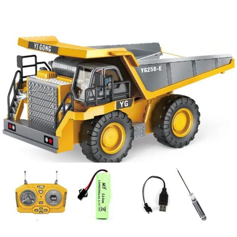 GENERICO - Volqueta Carro Rc Radio Control Remoto Para Niños Juguetes