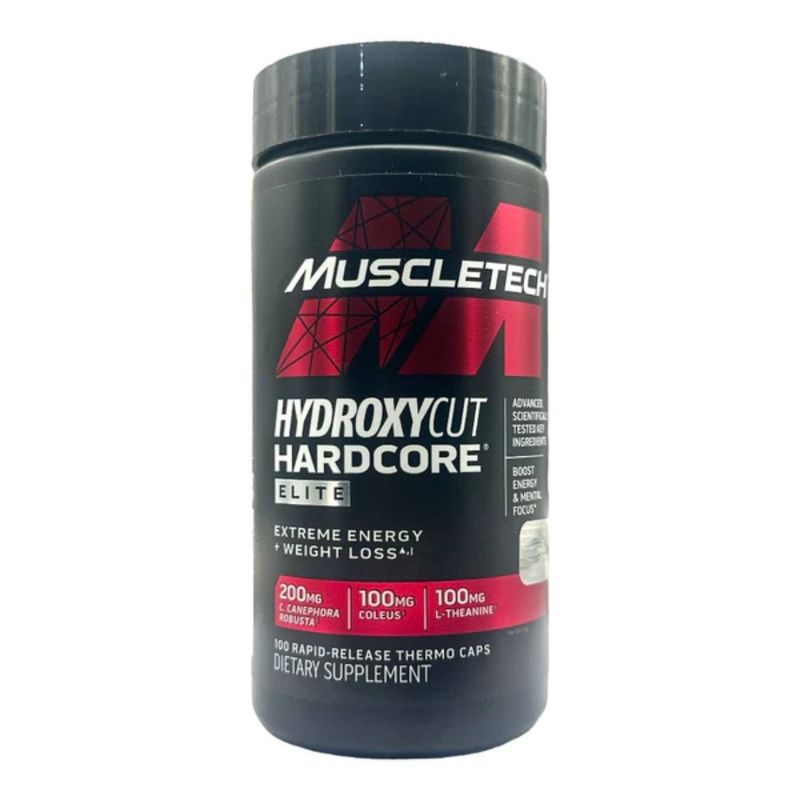 MUSCLETECH - Hydroxycut Hardcore 100 Capsulas - Muscletech
