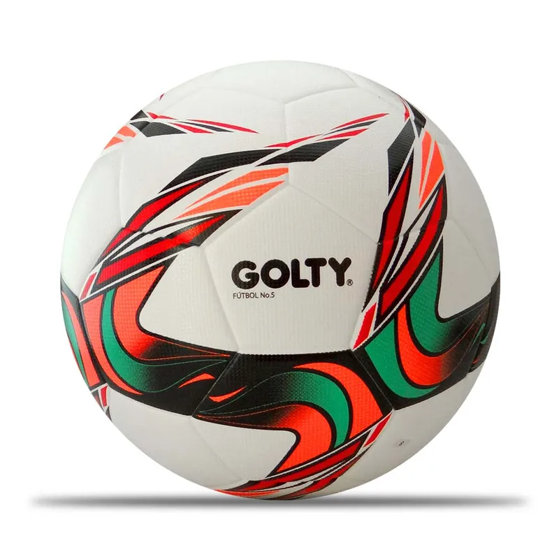 GOLTY - Balón Fútbol Golty Comp Fenix Thermobonded No.5-Blanco