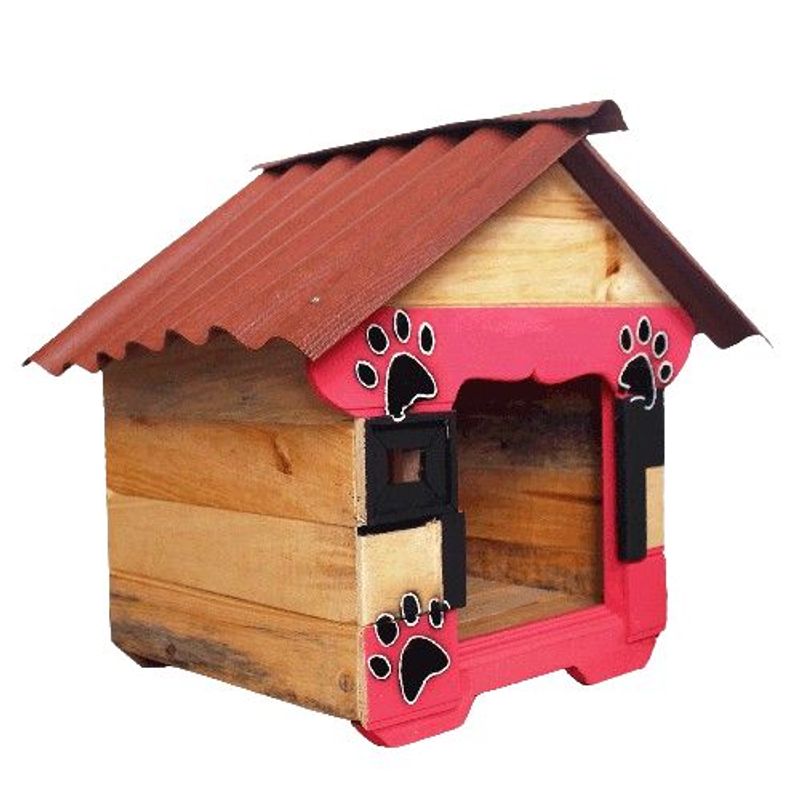 MAOS - Casa Para Perros En Pino Interperie
