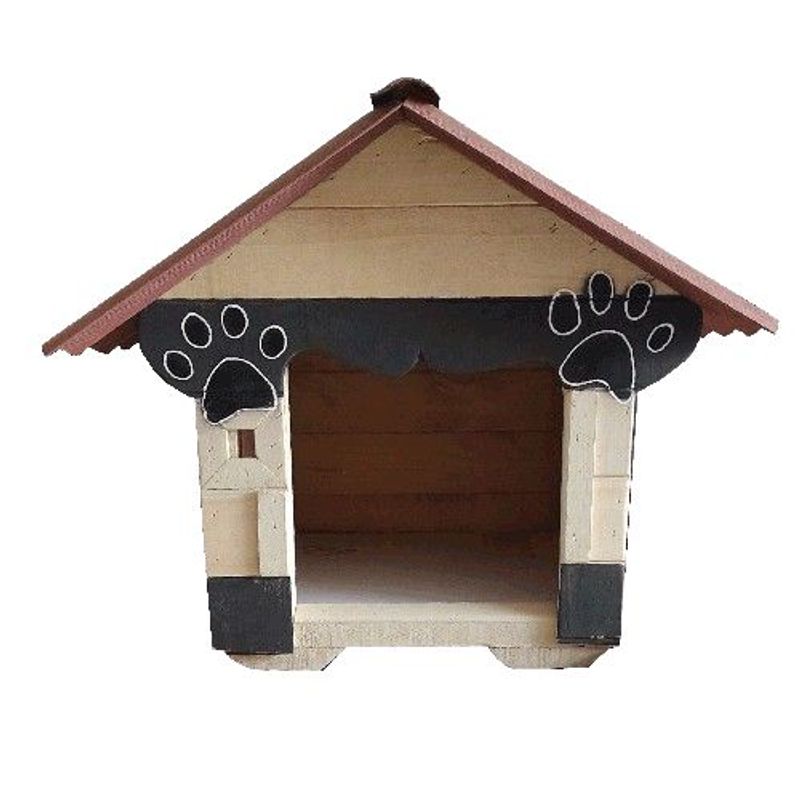 MAOS - Casa Para Perros En Pino Interperie