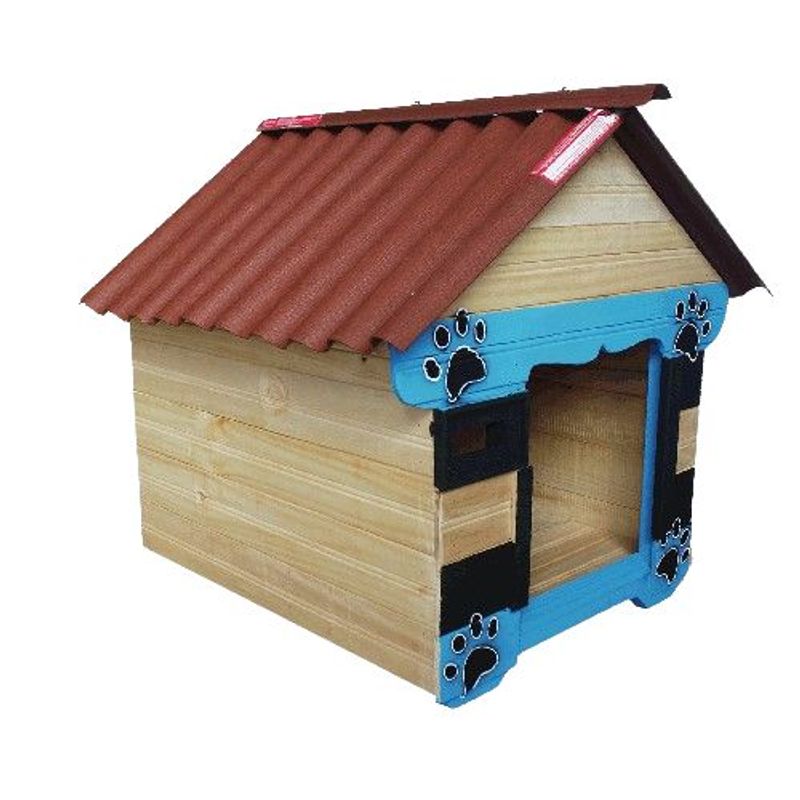 WOOD PETS - Casa Para Perros En Pino Interperie