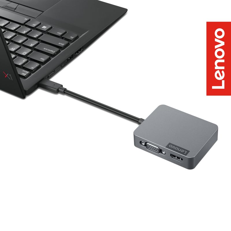 LENOVO - Lenovo USB-C Travel Hub con tecnología Gen 2