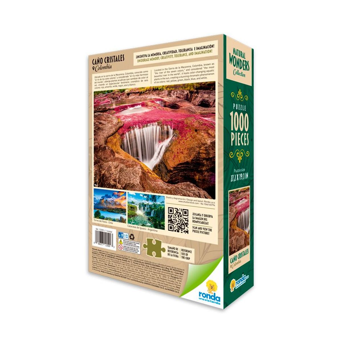 RONDA - Rompecabezas X 1000 Pzas  Caño Cristales Colombia