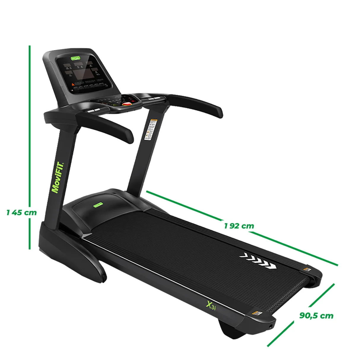 MOVIFIT - Trotadora X3i MoviFit Plegable 4.0 HP 20Km/h Inclinación 15%.