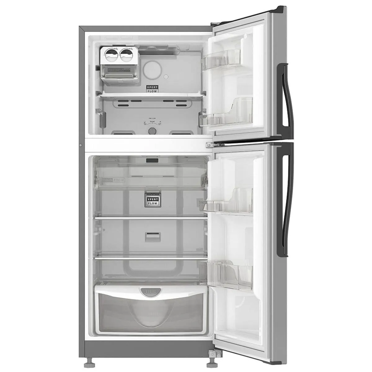 WHIRLPOOL - Nevera Whirlpool No Frost 234 Lts Gris - WRM22CKTWW