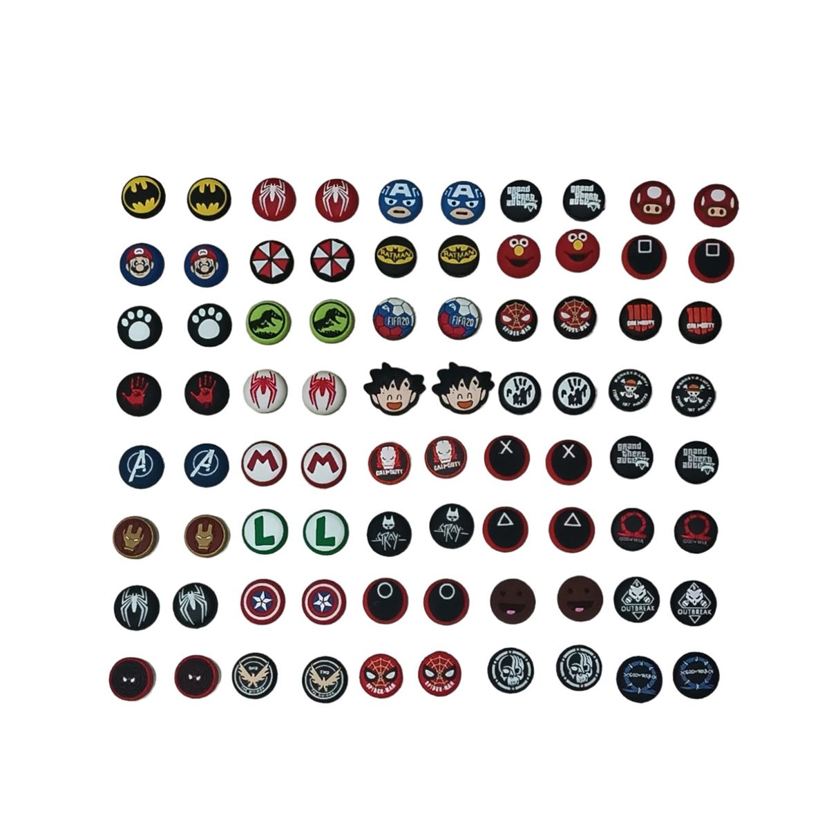 GENERICO - Protector Funda Silicona Unicolor + 2 Grips Para Control Xbox 360