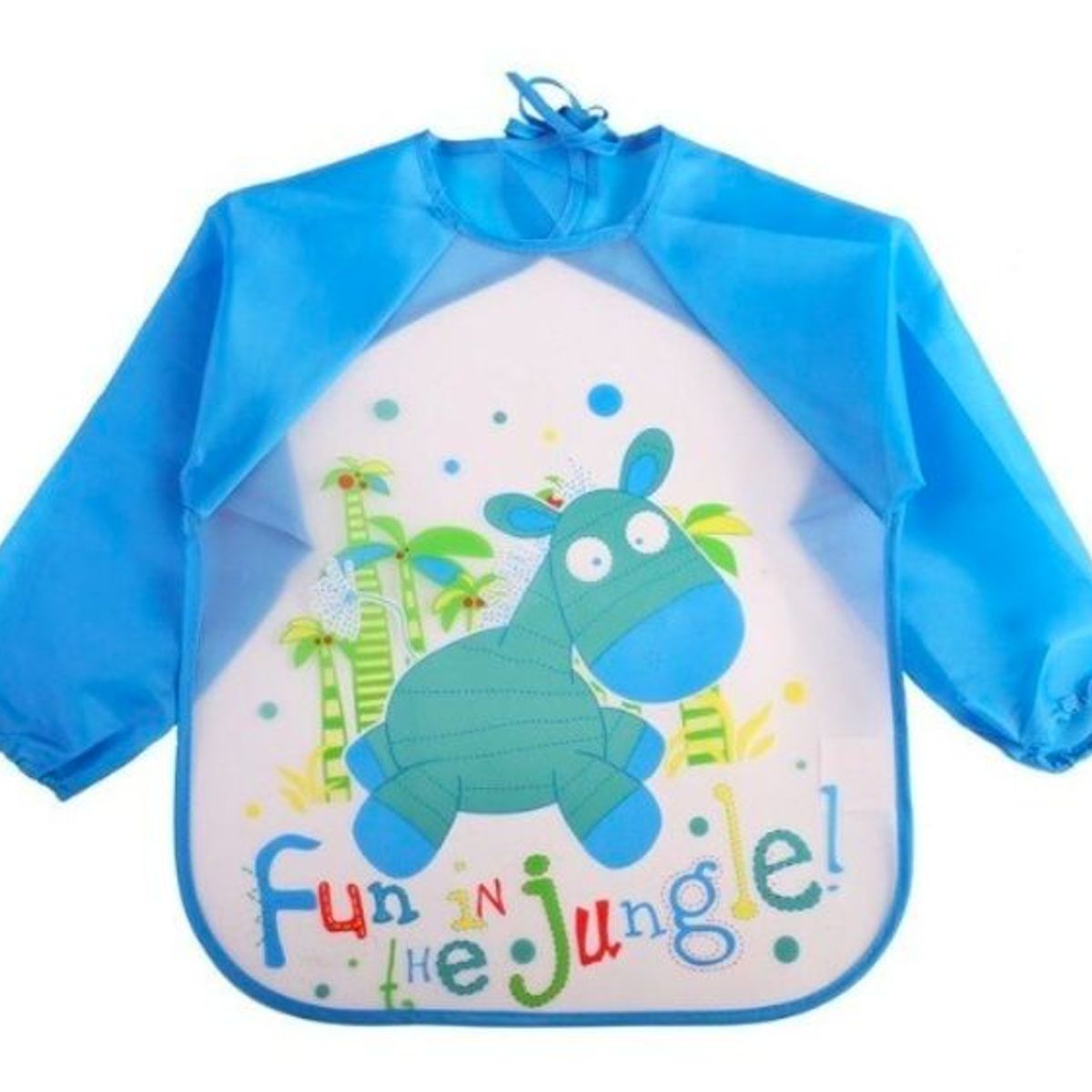 STALION - Babero Delantal Bebés Y Niños De Manga Larga Impermeable - Burrito