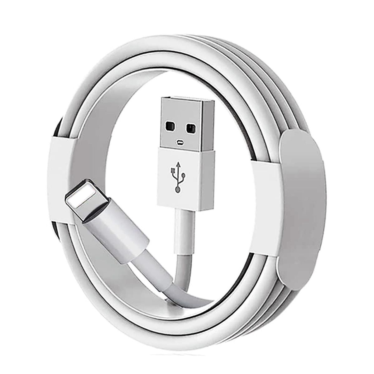 GENERICO - Cable Cargador 1M para iphone 5 6 7 8 X Xr Xs11 12 13 14