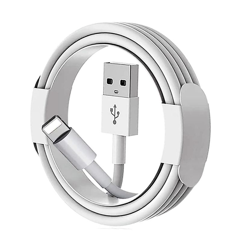 GENERICO - Cable Cargador 1M para iphone 5 6 7 8 X Xr Xs11 12 13 14